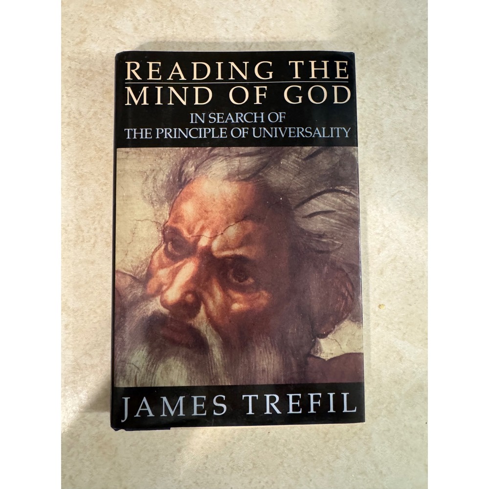 Reading the Mind of God James Trefil 1989 1st Ed Hardcover Science Philosophy